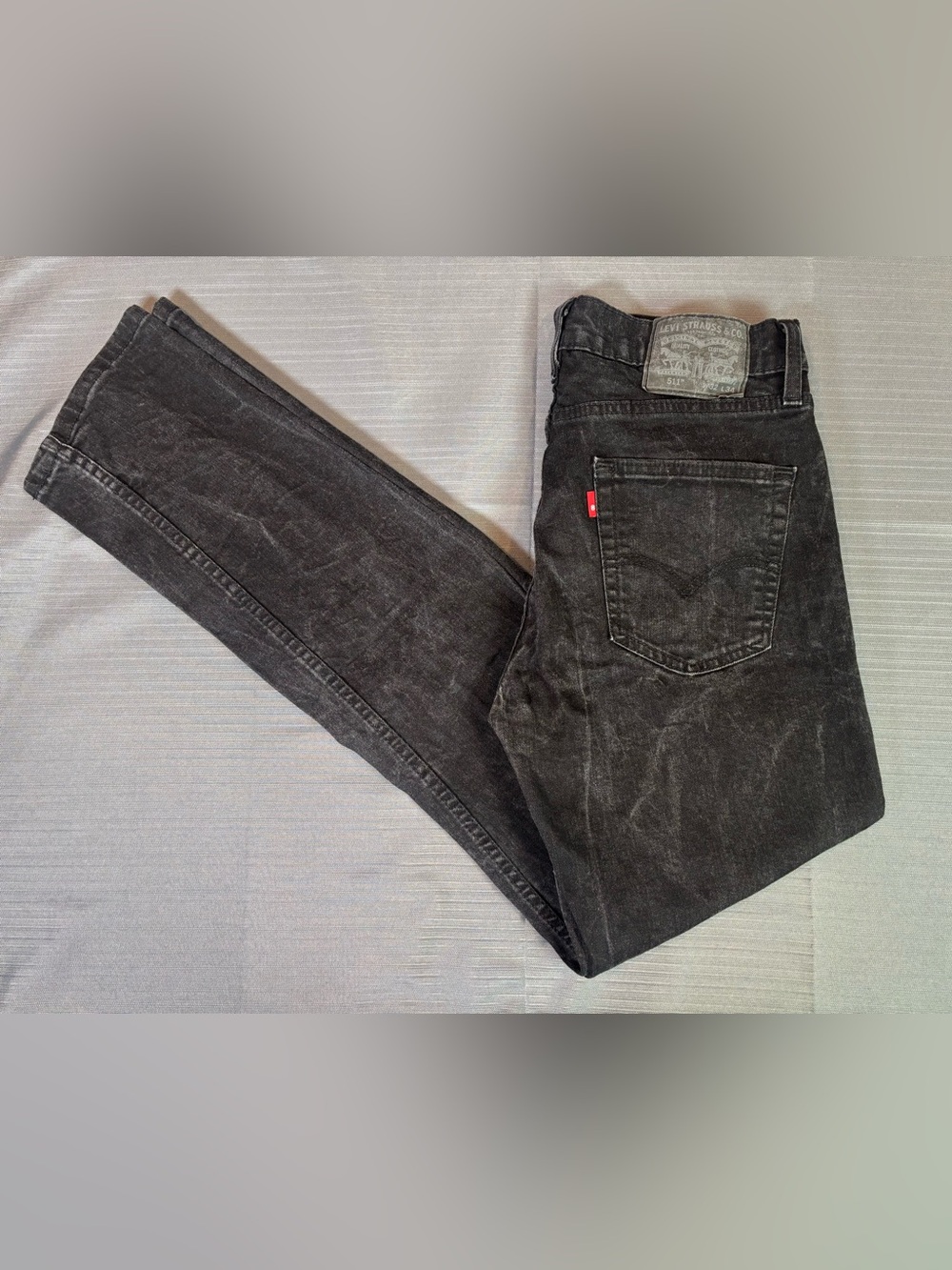Levi’s 511 Slim Fit Black Stretch Jeans W32